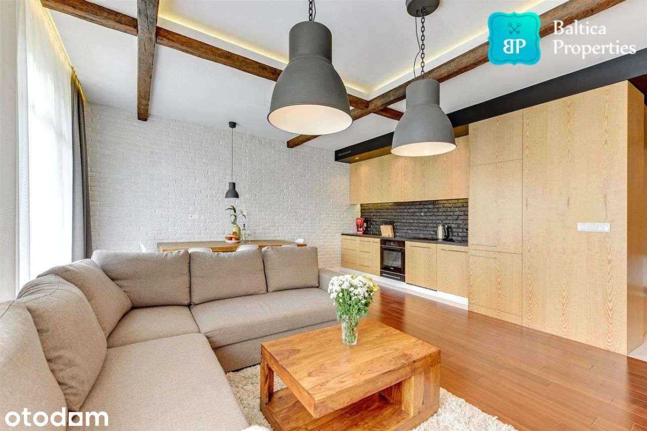 Elegancki apartament 100m od plaży Jelitkowo + gar