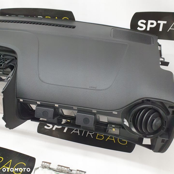 PEUGEOT 108 DESKA ROZDZIELCZA KONSOLA KOKPIT PULPIT PODUSZKI AIRBAG AIR BAG PASY KIT SET - 4