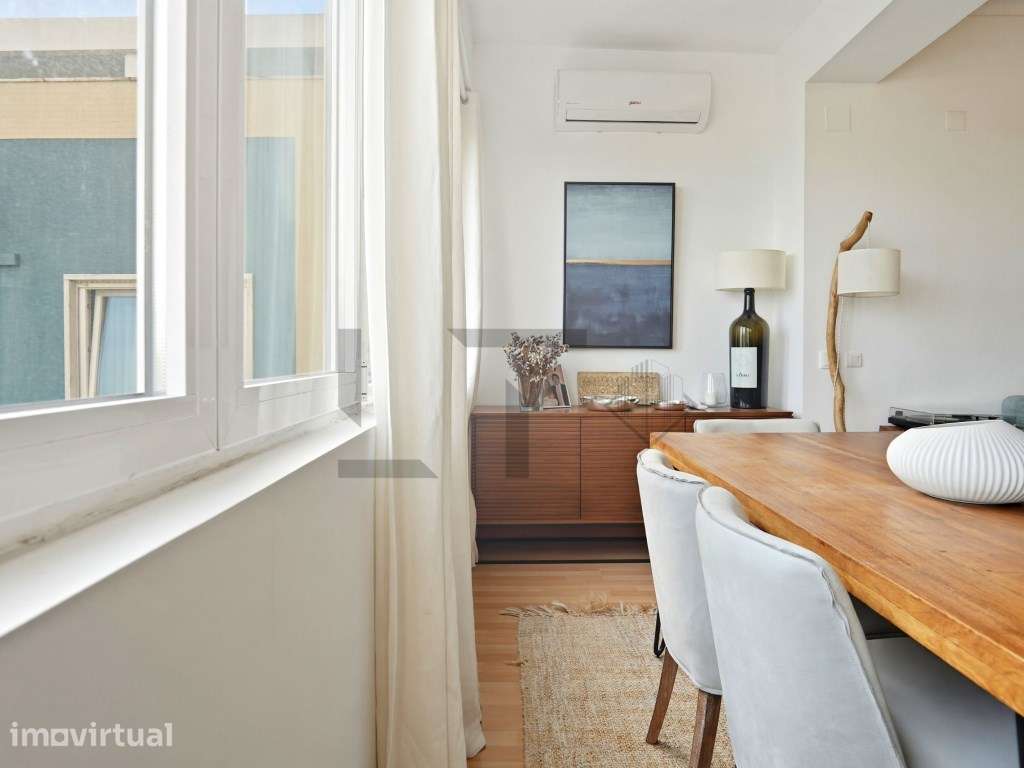 Apartamento T2 com 100m², Vistas Desafogadas sobre o Tejo e Monsant... - Grande imagem: 5/23