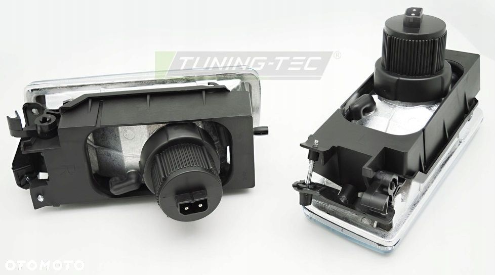 Halogeny Lampy pmg ramka L+R Tuning Przeźroczyste Chrom Bmw 3 e36 1990-1999 - 3