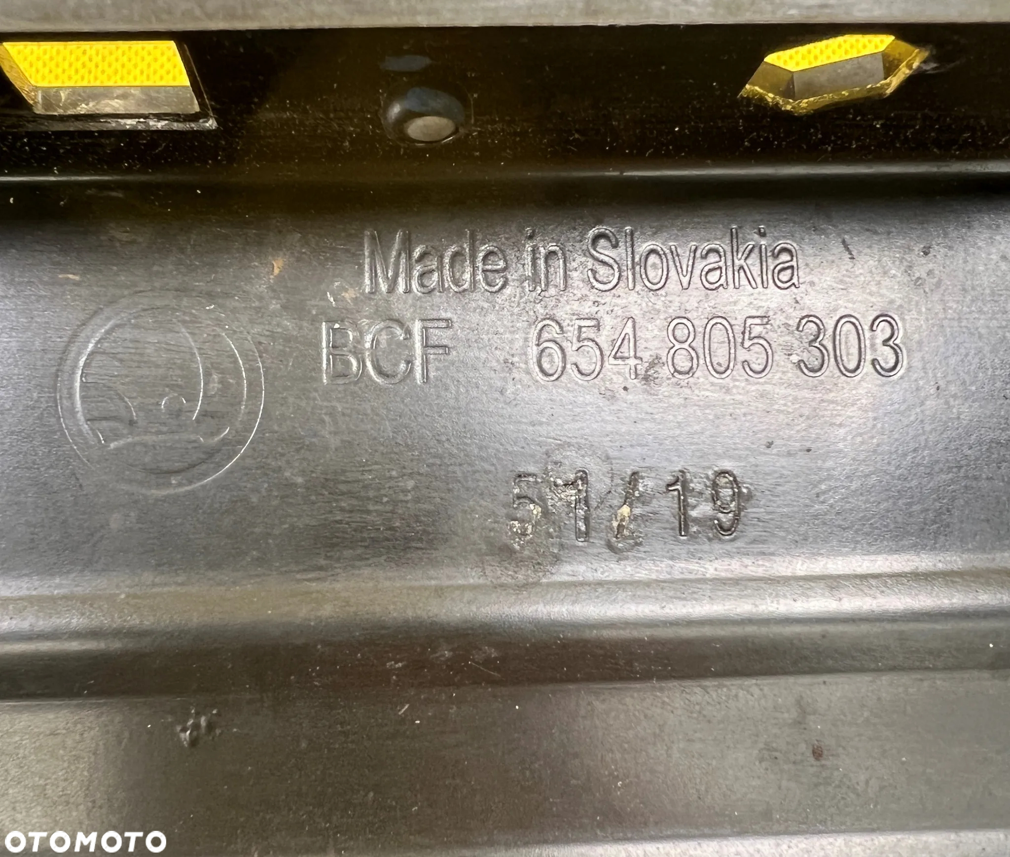 PAS PRZEDNI WZMOCNIENIE SKODA SCALA 654805588D ORYGINAŁ - 8