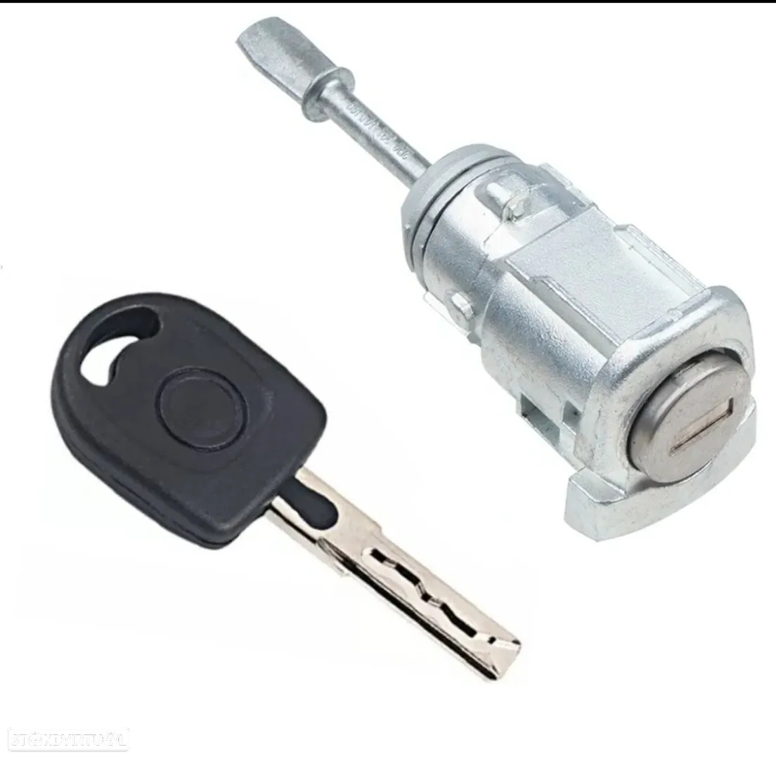 Conjunto Canhões Fechadura Volkswagen Golf 4 Audi Skoda - 7