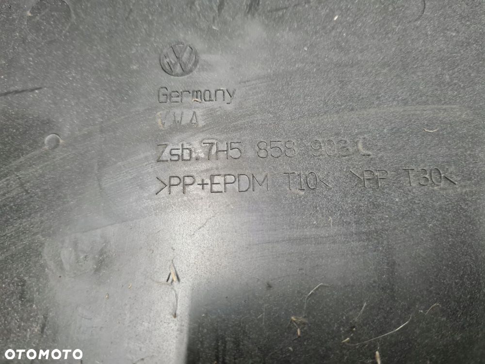 VW T5 T6 MULTIVAN osłona świateł konsoli DEKOR 7H5858903C - 4