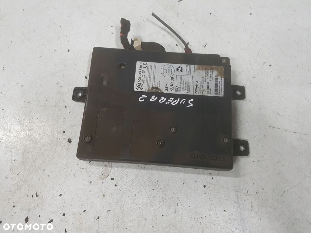 SKODA SUPERB 2 II 08-13r MODUŁ STEROWNIK BLUETOOTH 3C8035730B - 1