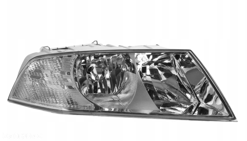 SKODA OCTAVIA II 2004-2012 REFLEKTOR LAMPA LEWA PRAWA PRZÓD PRZEDNIA - 2