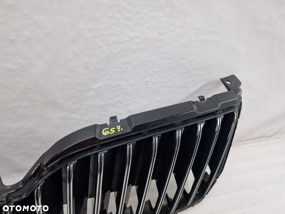 SKODA SUPERB II 2 LIFT 13- ATRAPA / GRILL PRZEDNI PRZÓD , NR 3T0853668B , NR AUKCJI GL657 - 10
