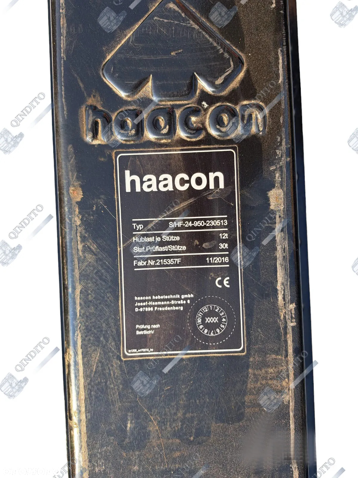 NOWA ŁAPA PODPORA STOPA NOGA NACZEPY HAACON - 5