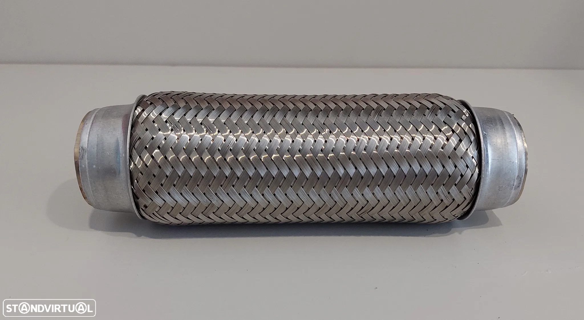 45mm - Flexível Inox Reforçado Escapes Universal (203mm comprimento) - 4