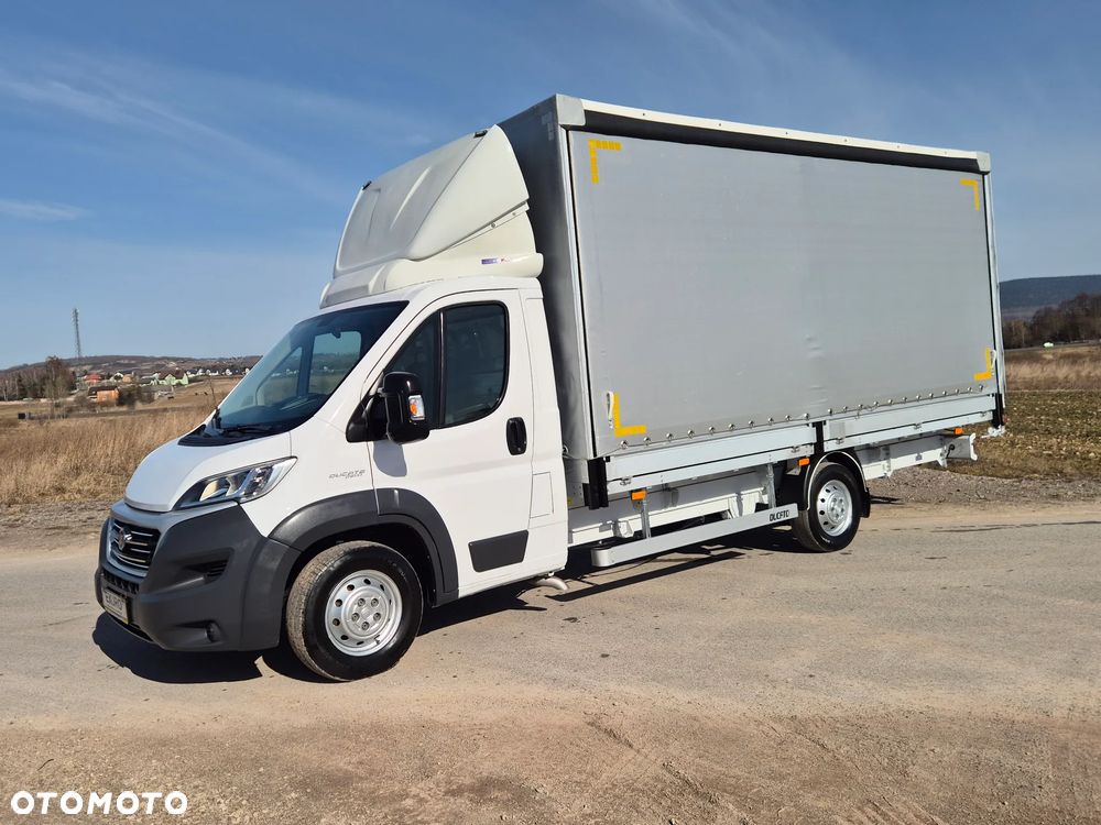 Fiat DUCATO MAXI 2.3 150KM PLANDEKA 10EP FIRANKA X2 ZSUWANY DACH SALON PL I-WŁAŚCICIEL - 2