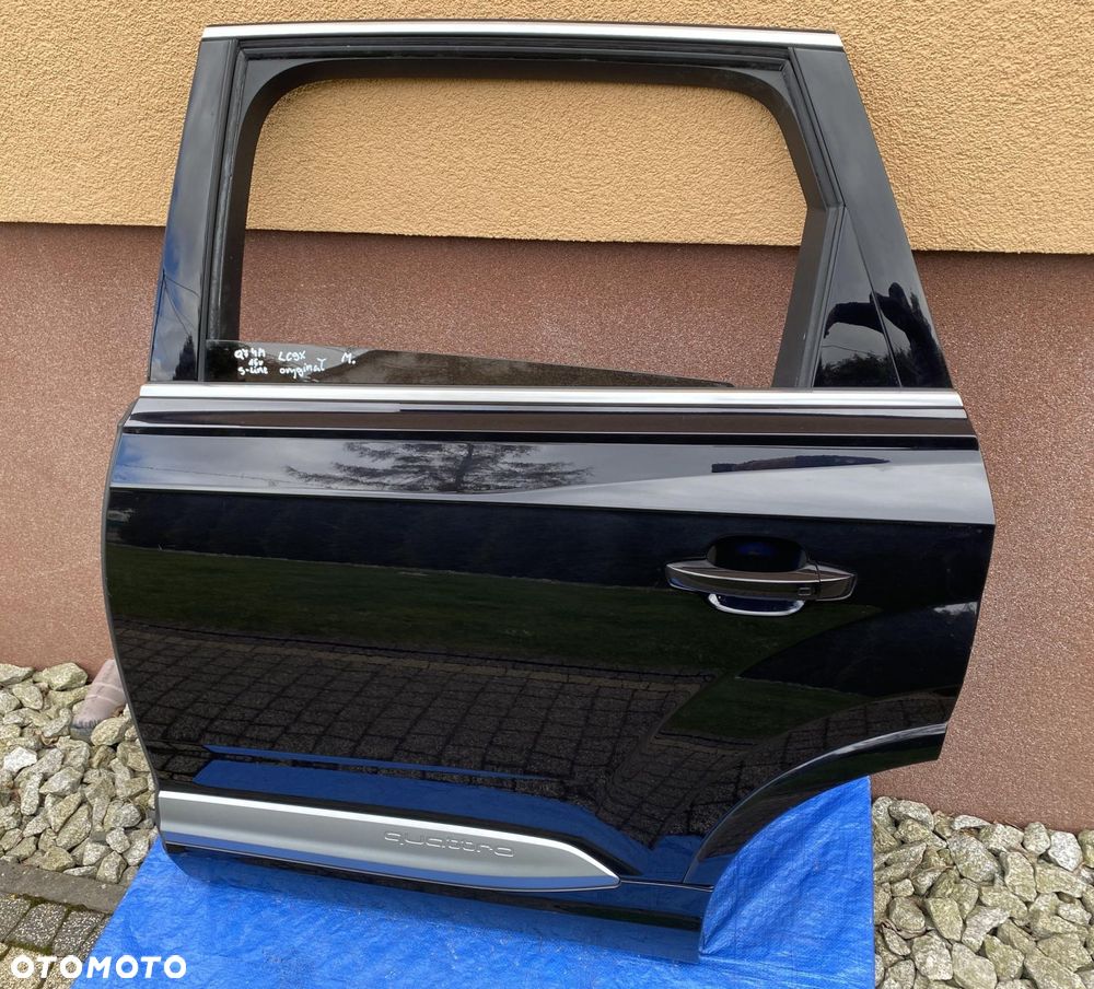 AUDI Q7 4M LC9X DRZWI PRAWY TYŁ PRAWE TYLNE / ORYGINAŁ KOMPLETNE - 1