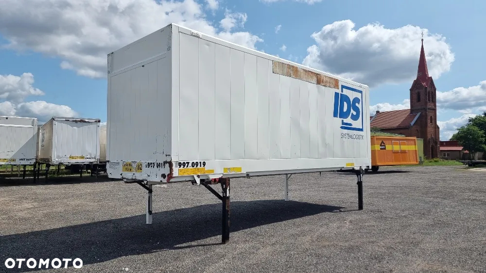 Krone 13.500zł netto KONTENER 7.82M BDF ZABUDOWA  DHL STALOWY ZAMYKANY ROLETĄ MOŻLIWOŚĆ TRANSPORTU ST.BDB - 3
