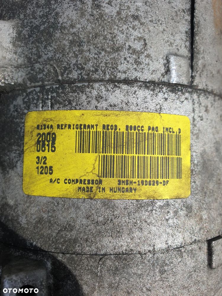 Kompresor Sprężarka Klimatyzacji Ford Kuga MK1 2.0 TDCI C-Max MK1 S-max MK1 3M5H-19D629-DF - 4