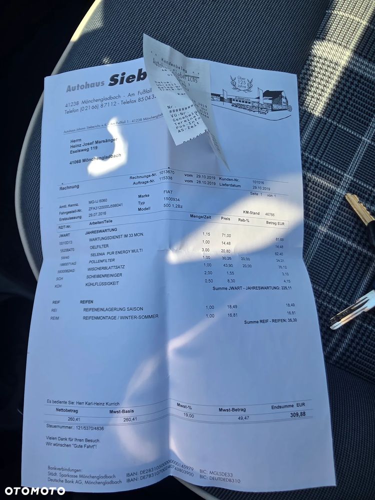 Fiat 500 1.2 8V Start&Stopp Lounge - 19