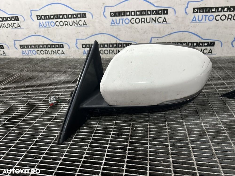 Oglinda stanga Land Rover Range Rover Evoque 2012 - 2015 4 Usi ALB (1228) Fara rabatare - 1