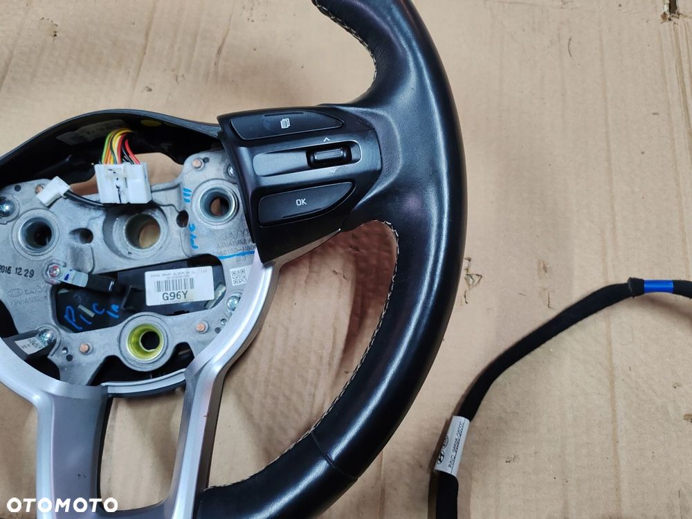 Kierownica skórzana grzana ładny stan 56130-h8000 KIA Picanto III 17- - 9