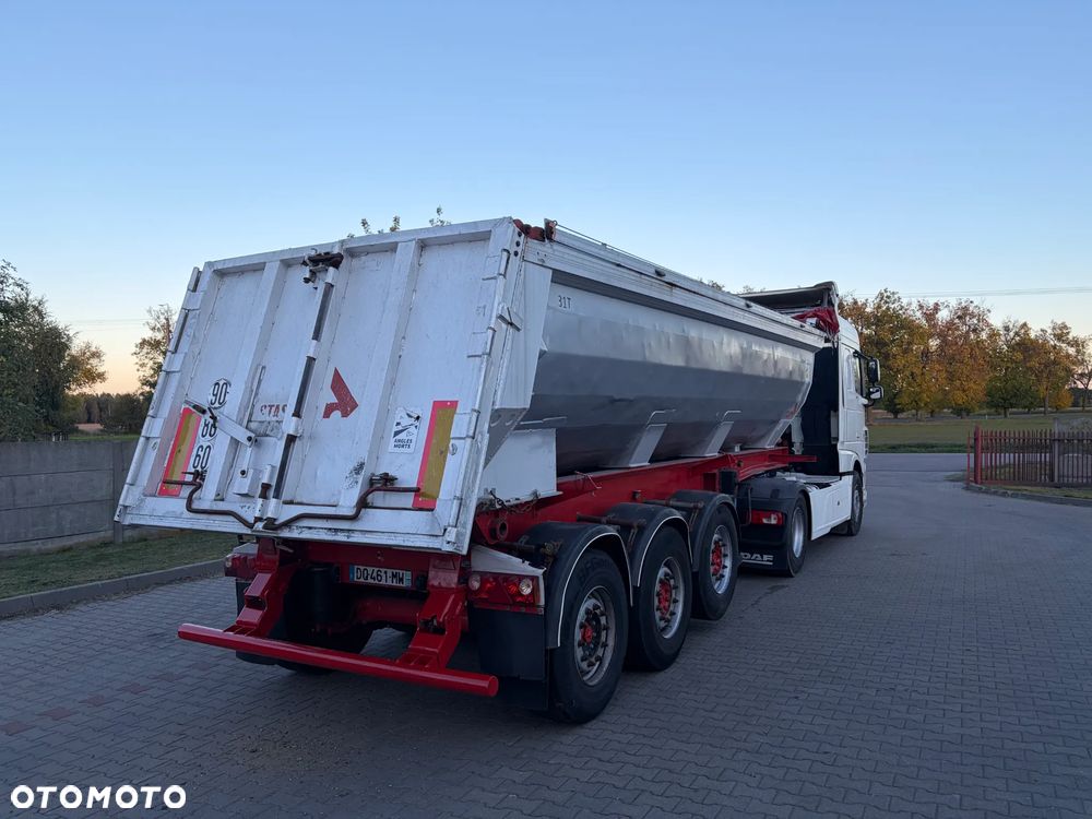 Stas 28m3 CAŁA ALUMINIOWA  SPROWADZONA OŚ PODNOSZONA - 3