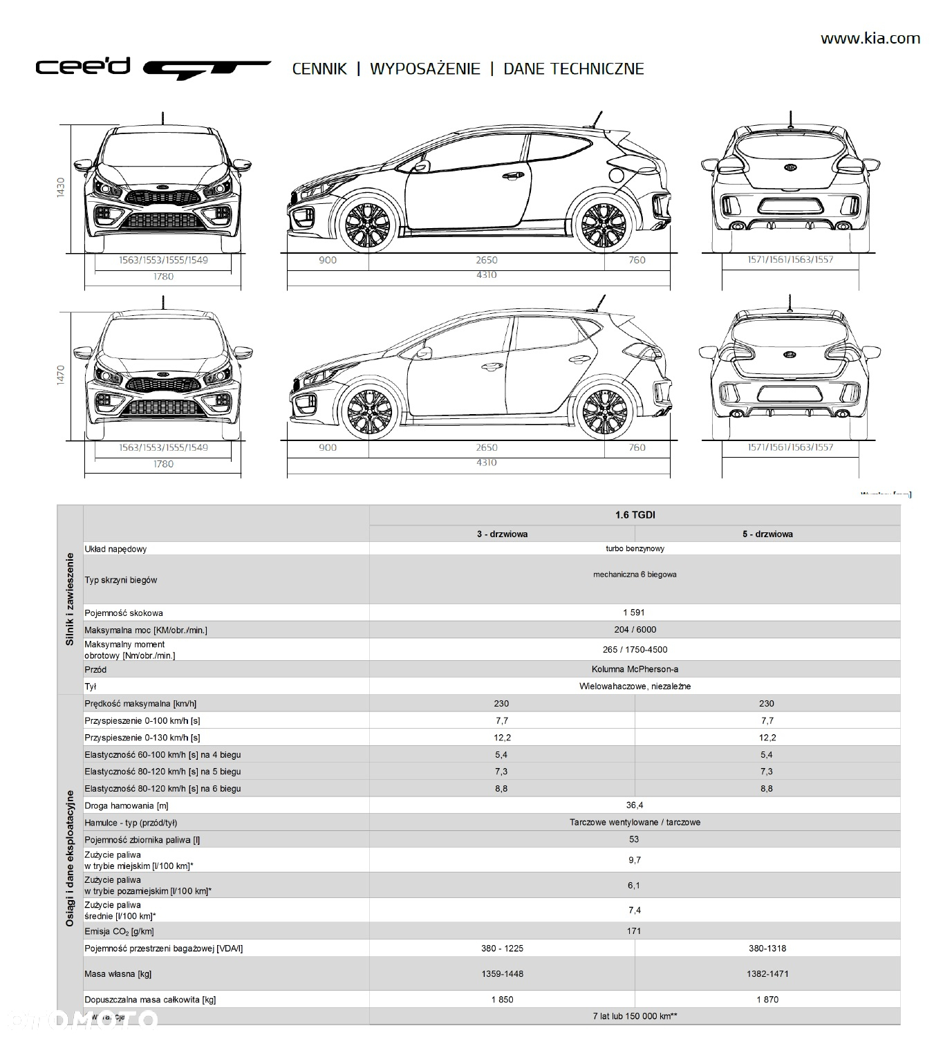Kia Ceed Cee'd 1.6 T-GDI GT XL - 13