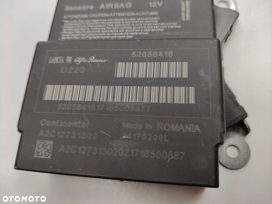 STEROWNIK PODUSZEK Fiat 500L 52056416 A2C12731302 - 2