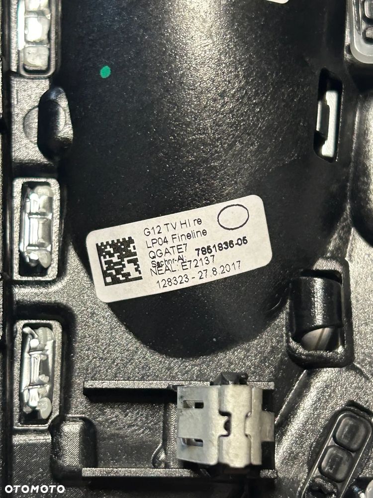 BMW G11 G12 TYLNY PRAWY PANEL DRZWIOWY LISTWA WYKOŃCZENIOWA 7851836 - 3
