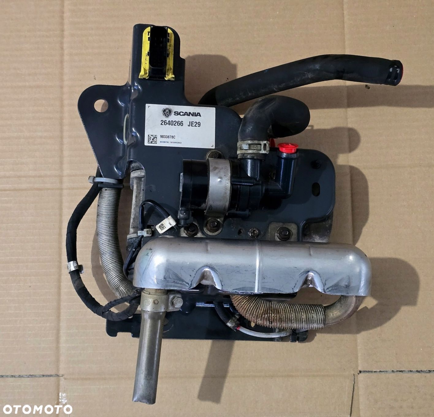 OGRZEWANIE POSTOJOWE WEBASTO 6KW SCANIA NGS NTG 2724193 - 1