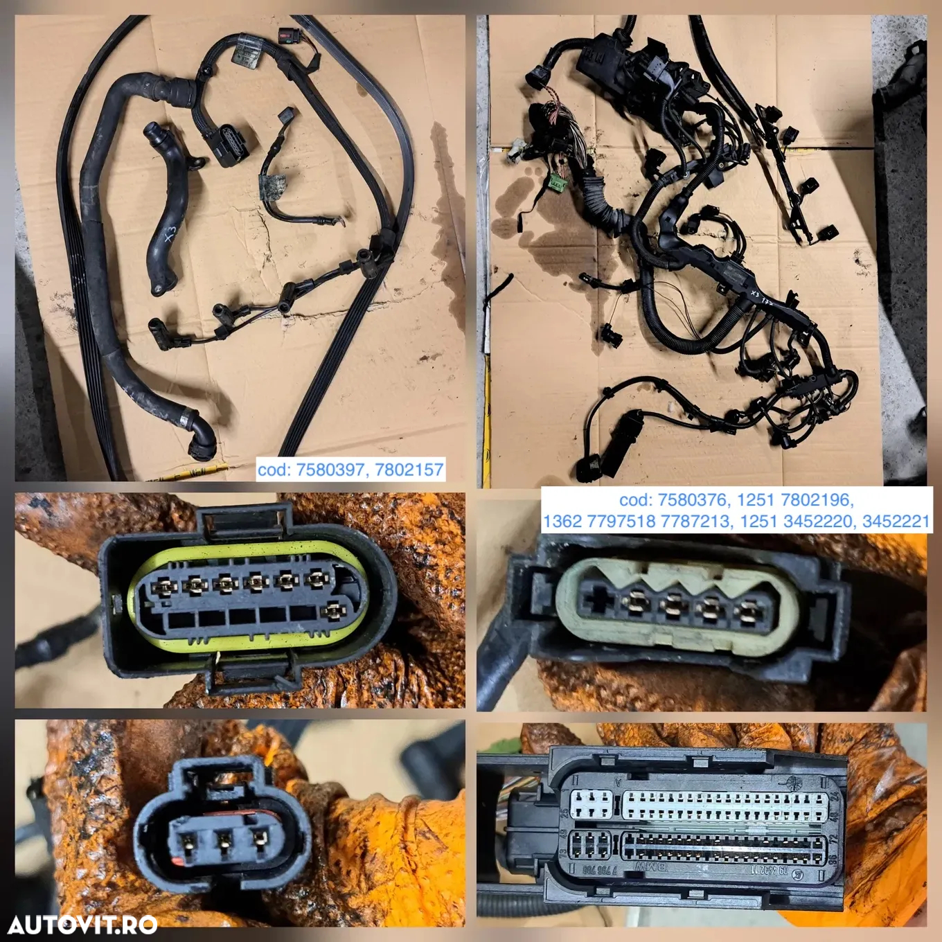 Turbina Galerie admisie Compresor Alternator  Racitor gaze EGR supapa Termoflot Pompa servo Instalatie electrica Bmw  X3 E83 X3 E83 Lci - 9