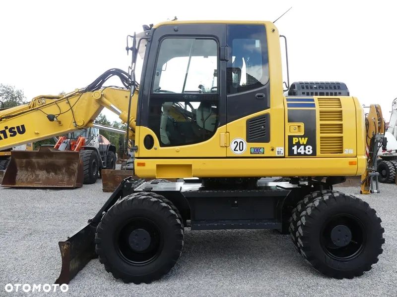 Komatsu PW148 ROTOTILT / Sprowadzona / Super Stan / - 33