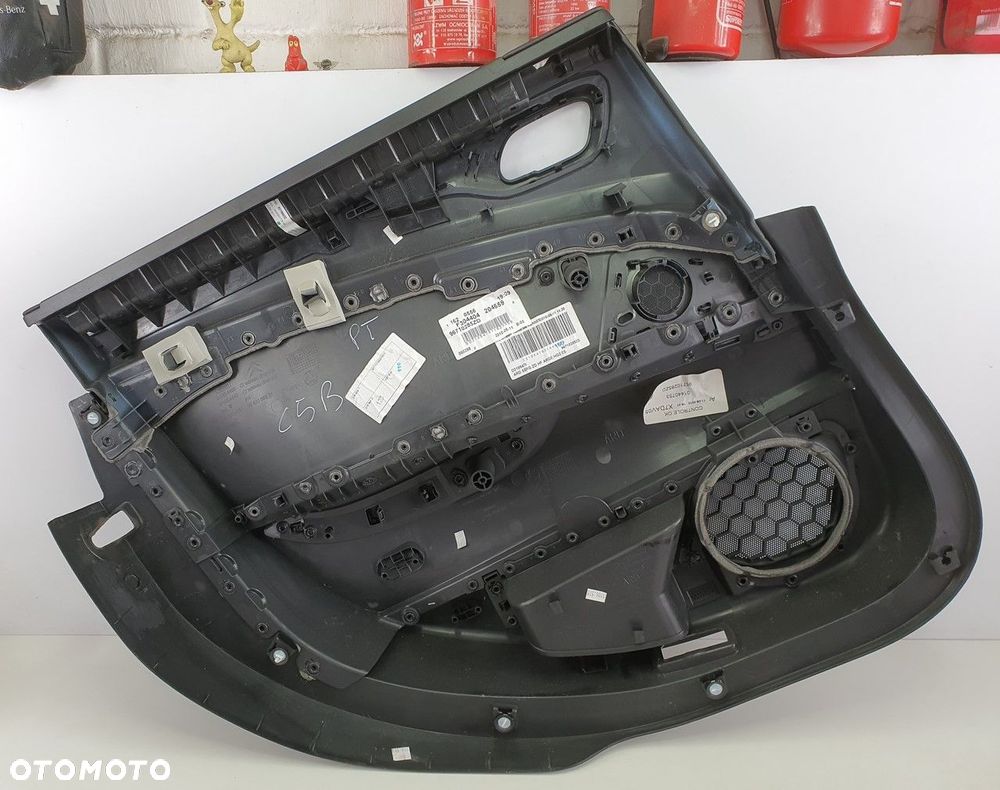 TAPICERKA BOCZEK DRZWI ROLETA PRAWY TYŁ CITROEN C5 III X7 - 6