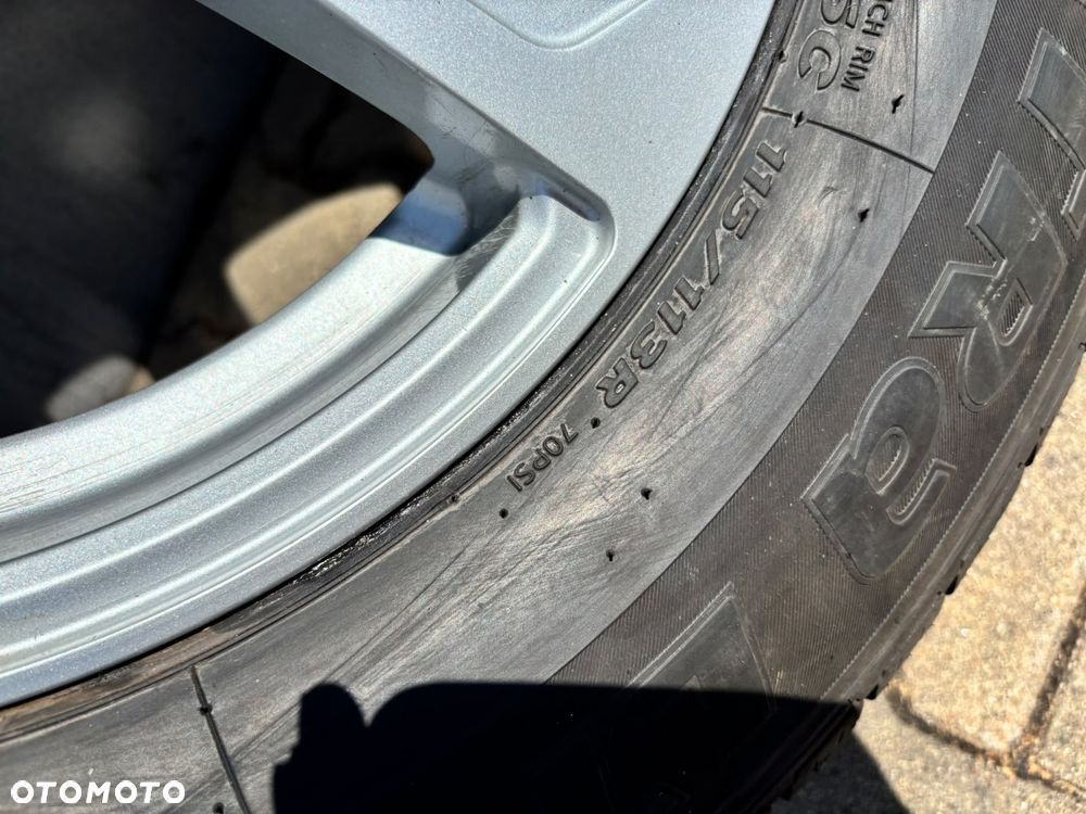 VW CRAFTER II KOMPLET KÓŁ HANKOOK 235/65/16C ZIMA VANTRA LT WINTER I*CEPT LV FELGI ALU - 12