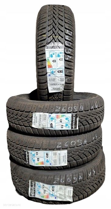 4x Dunlop Winter Response 2 185/65R15 86T Z609A