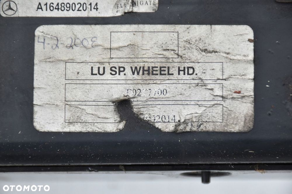 mocowanie koła zapasowego mercedes ml w164 - 10
