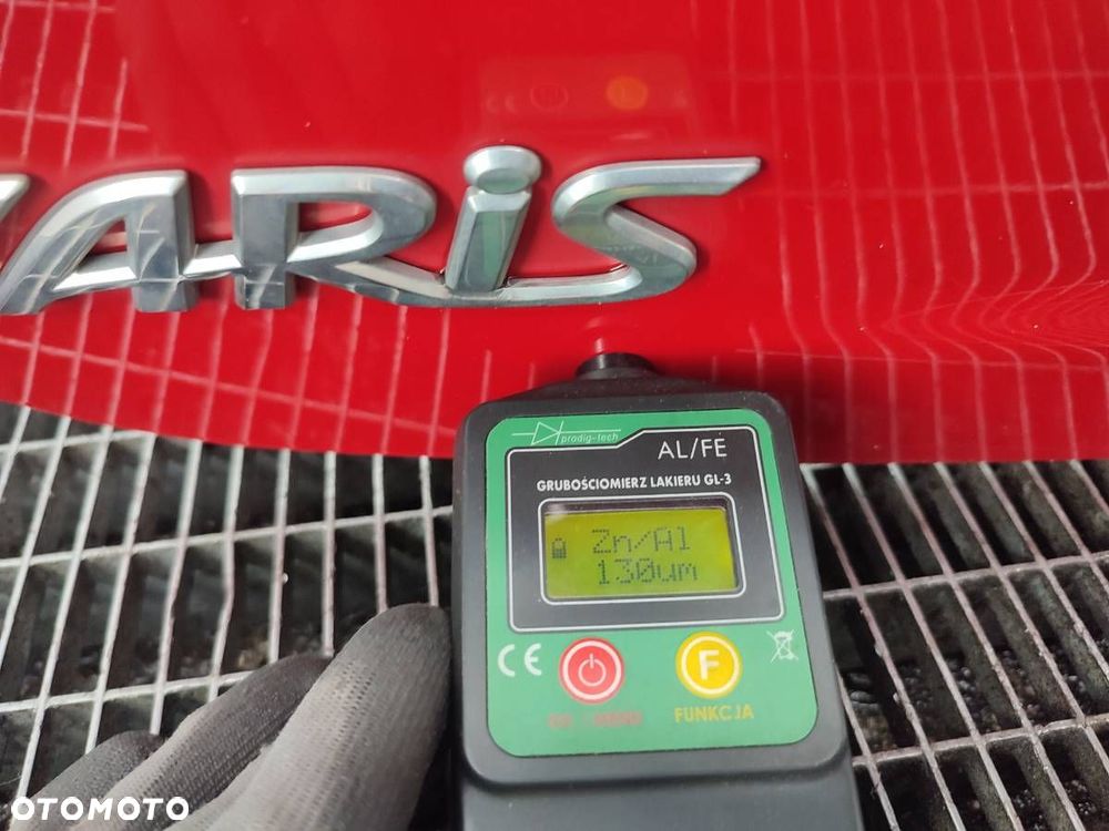 KLAPA TYŁ BAGAŻNIKA SZYBA TOYOTA YARIS III 3P0 CZERWONA - 9