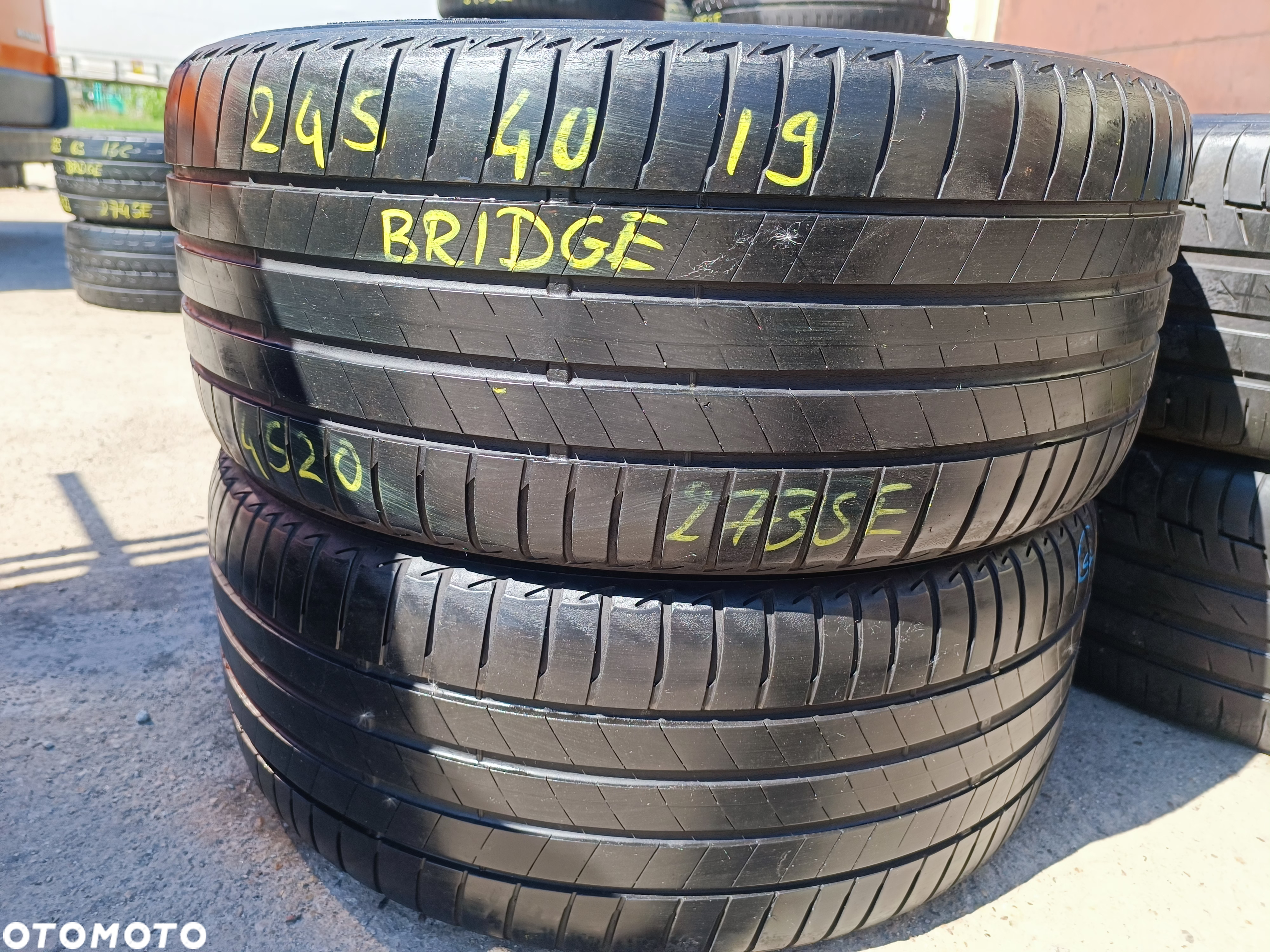 245/40R19 98Y 94W Opony Letnie LatoContinental ContiSportContact 5 Bridgestone Turanza T005 Legnica ALU-RAD 245/40 - 6