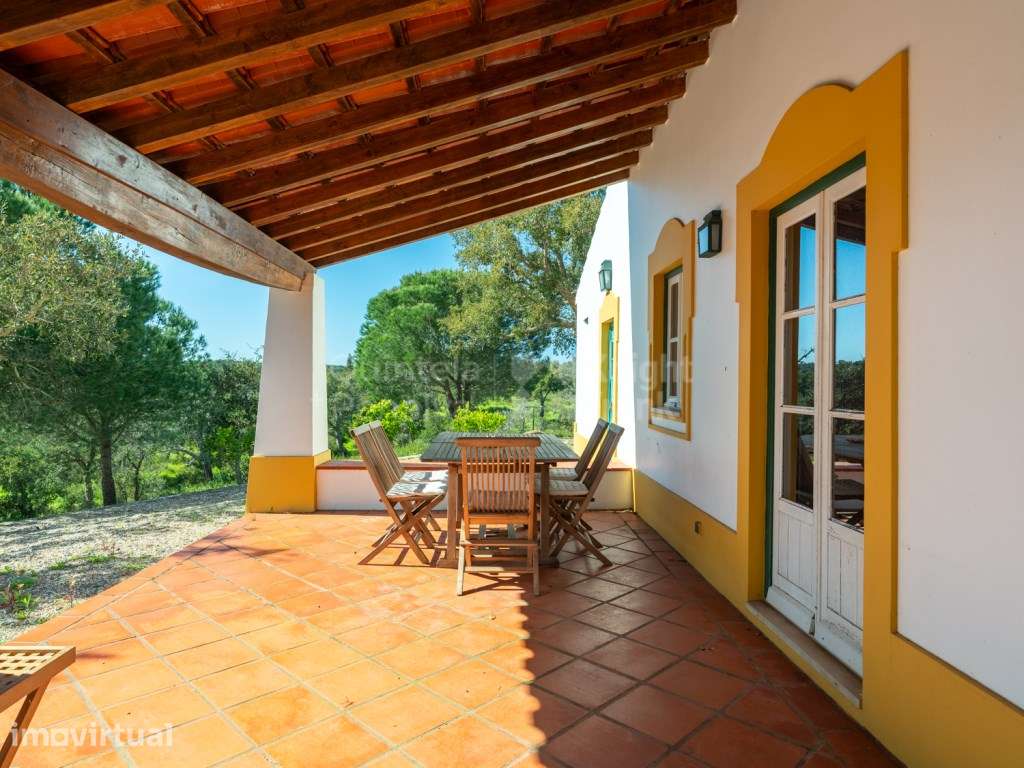 Moradia T4 com piscina e monte com 2,8 ha em Grândola - Grande imagem: 5/43