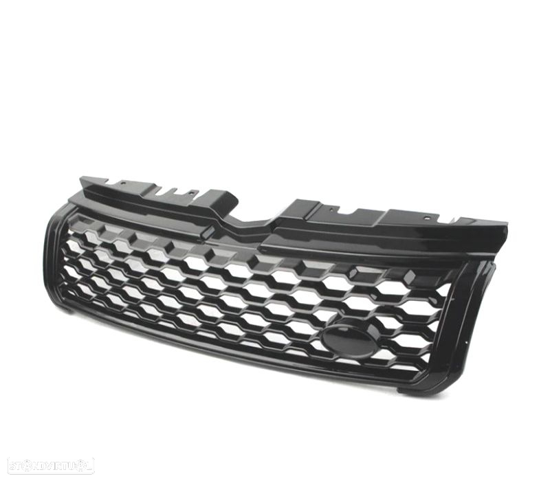 GRELHA RANGE ROVER EVOQUE 10-18 LOOK DYNAMIC PRETO BRILHANTE - 2
