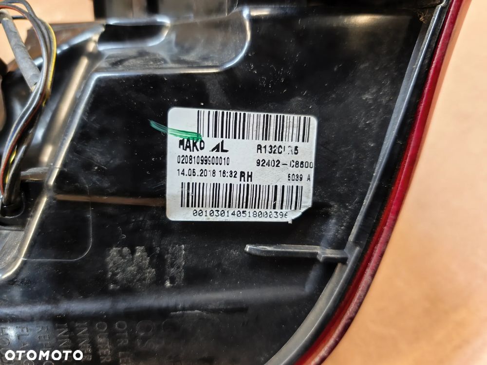 LAMPA TYŁ TYLNA PRAWA HYUNDAI I20 II LIFT - 6