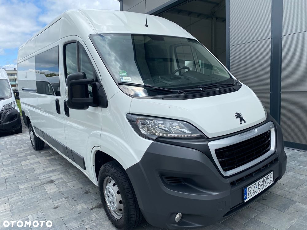 Peugeot BOXER, brygadowy, 7-osobowy, L3H2, zakupiony w salonie w Rzeszowie, bezwypadkowy - 10