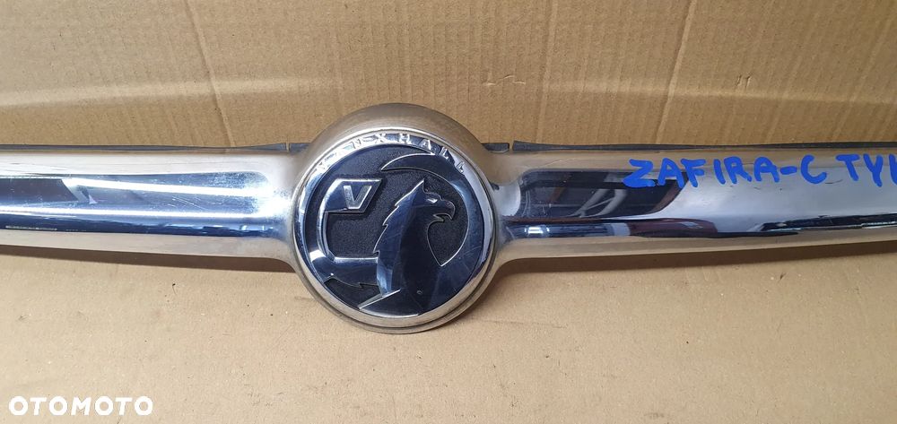 Blenda listwa klapy bagażnika Opel Zafira C 20907405 - 3