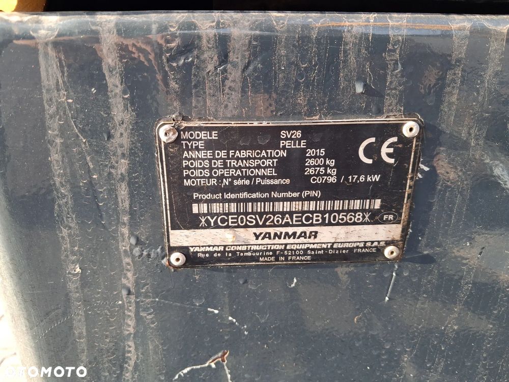 Yanmar SV 26 - 12