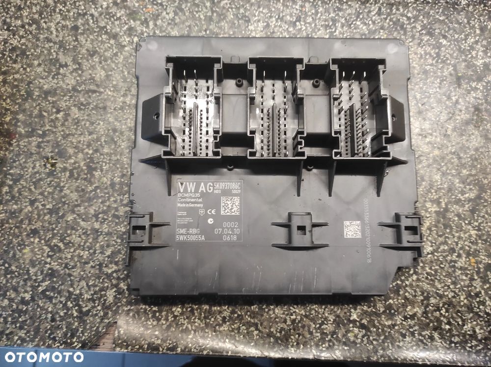 5K0937086C MODUŁ STEROWNIK KOMFORTU BCM SPRAWNE GWARANCJA VW SEAT SKODA AUDI WYSYŁKA !!!!