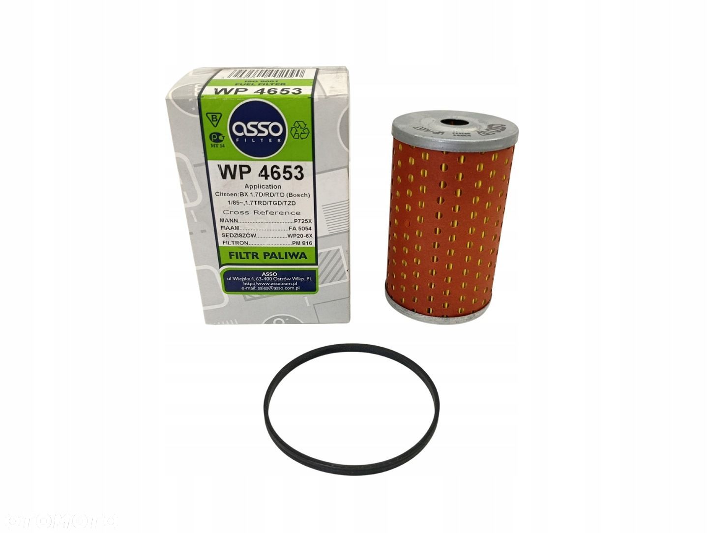 ASSO WP4653 FILTR PALIWA CITROEN BX C15 C25 C32 XM P725X FA5054 PM816 - 1