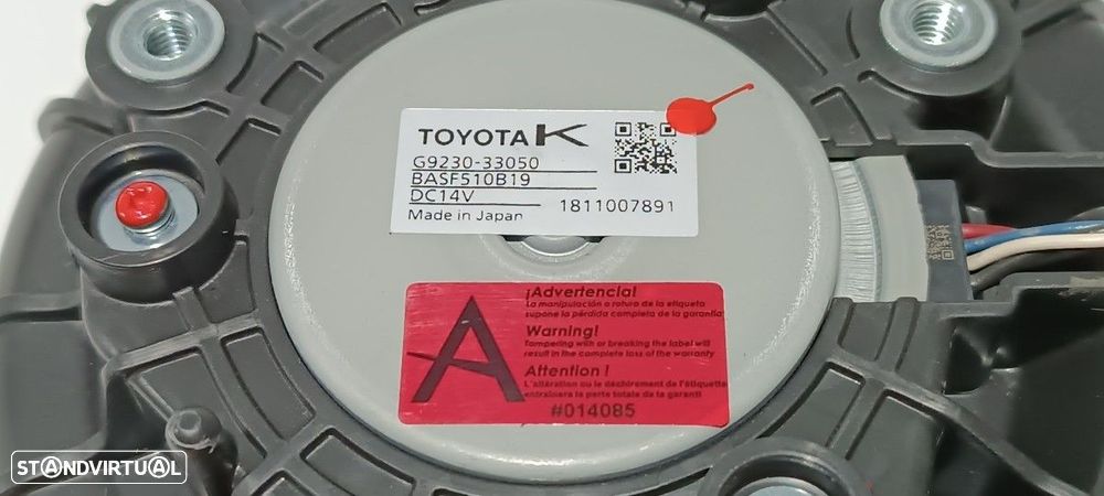 FAN TOYOTA RAV 4 ADVANCE HYBRID - 2