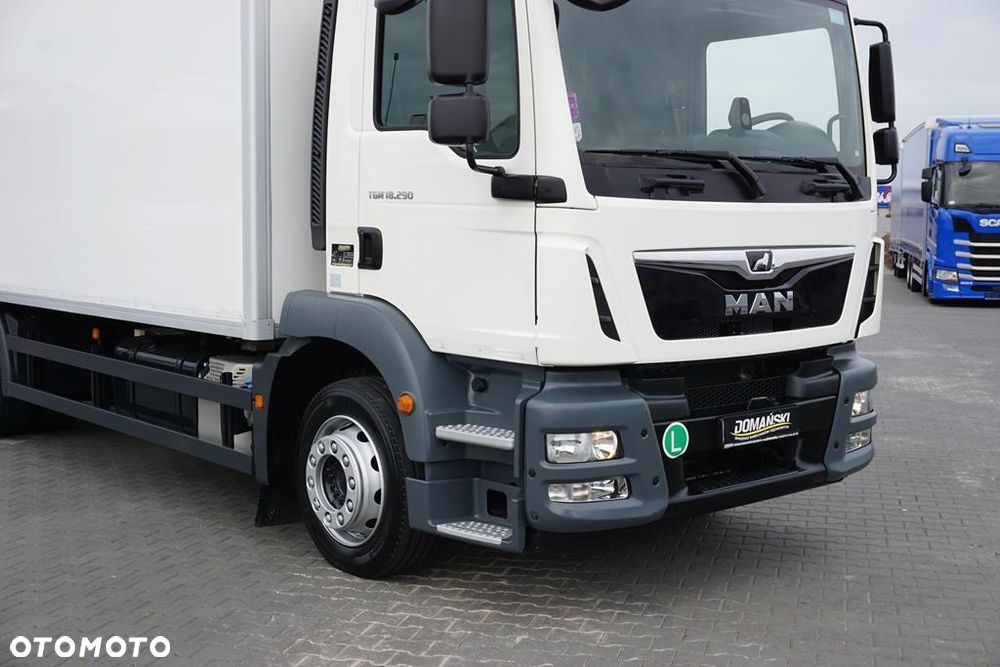 MAN TGM / 18.290 / EURO 6 / CHŁODNIA + WINDA / ŁAD. 8 740 KG / 15 PALET - 20