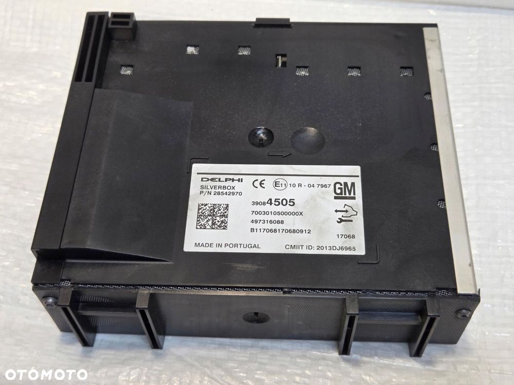 OPEL ASTRA K V MODUŁ RADIA NAVI NAWIGACJI SILVERBOX 39084505 - 1