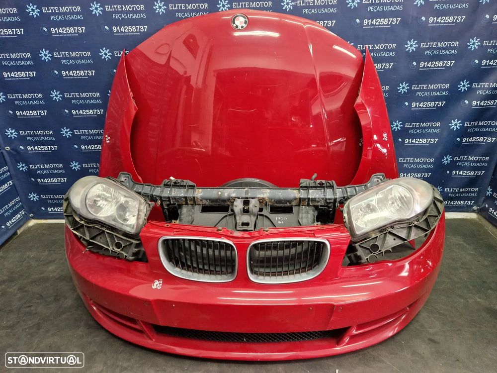 Frente completa usada BMW SERIE 1 LCI COUPE E82 E88 123D 118D 120D capot parachoques oticas guardalamas - 3
