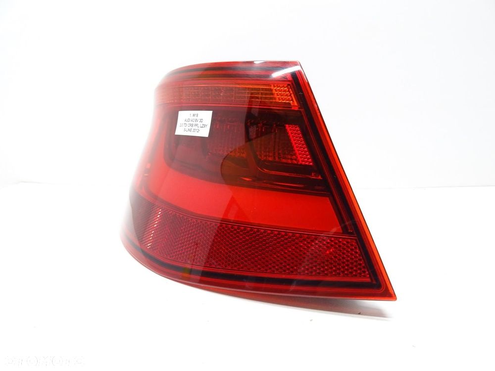 LAMPA LEWY TYŁ LEWA TYLNA 8V3945095B AUDI A3 8V 3D 3 DRZWI S-LINE LED - 2
