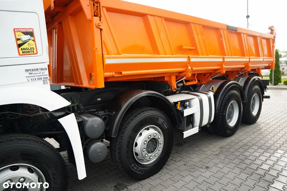 Mercedes-Benz AROCS 3243 / 8x4 / WYWROTKA 2 STRONNA / MEILLER / HYDROBURTA / BORDMATIC / AUTOMAT / EURO 6 - 21