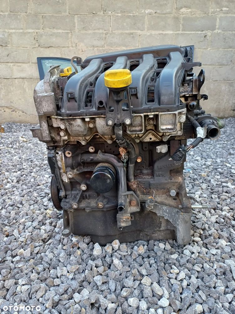 SILNIK K4M A804 RENAULT CLIO III SCENIC MEGANE SŁUPEK BLOK 1.6 BENZYNA