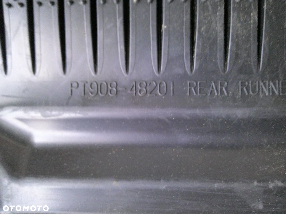 toyota highlander komplet 3 rzędy dywaniki przód nowe oryginał gumowe - 10