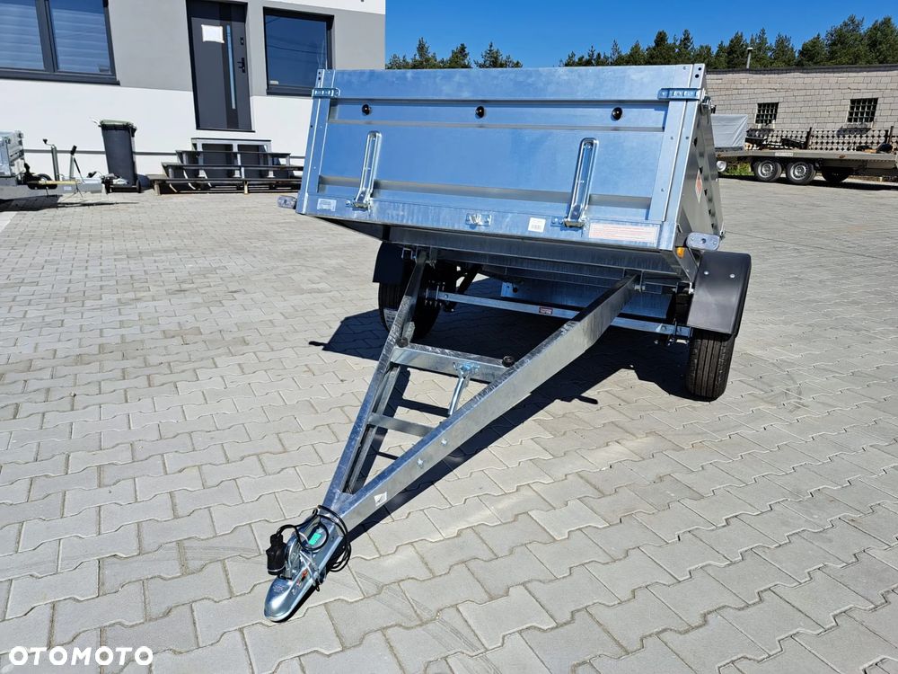 Neptun DOSTAWA Przyczepka 236x129x45cm DMC750kg SPAWANA RAMA, Resor 4-piórowy z amortyzatorem, WYSOKA BURTA - 17