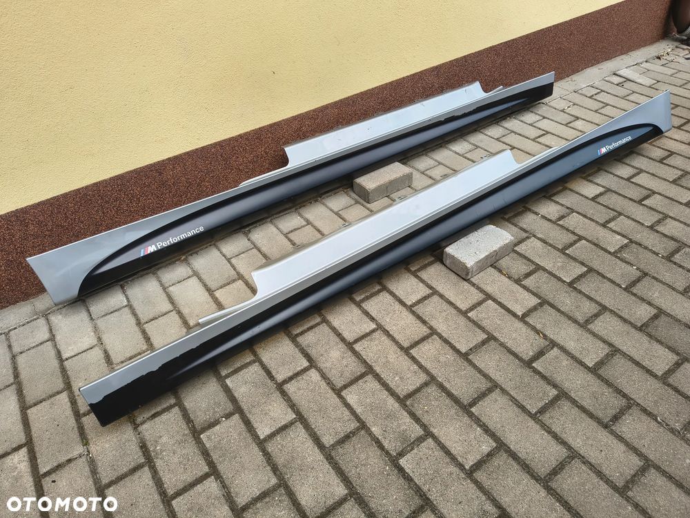 listwa progowa osłona lewa prawa bmw 4 F32 F33 M PAKIET PERFORMANCE - 2